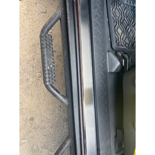 Накладки на пороги Natanika Premium нержавеющая сталь (2 шт.) Toyota FJ Cruiser 2006-2022 гг. фото 1