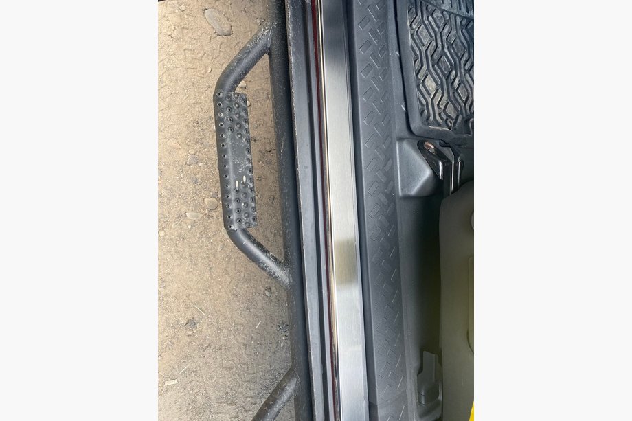 Toyota FJ Cruiser 2006-2022 гг. Накладки на пороги Natanika Premium нержавеющая сталь (2 шт.) Image