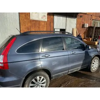Черные рейлинги (Crown) Honda CRV 2007-2011 гг. фото 1