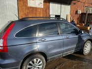 Honda CRV 2007-2011 гг. Черные рейлинги (Crown) фото 1