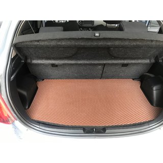Toyota Yaris 2015↗︎ Коврик багажника (EVA, кирпичный)