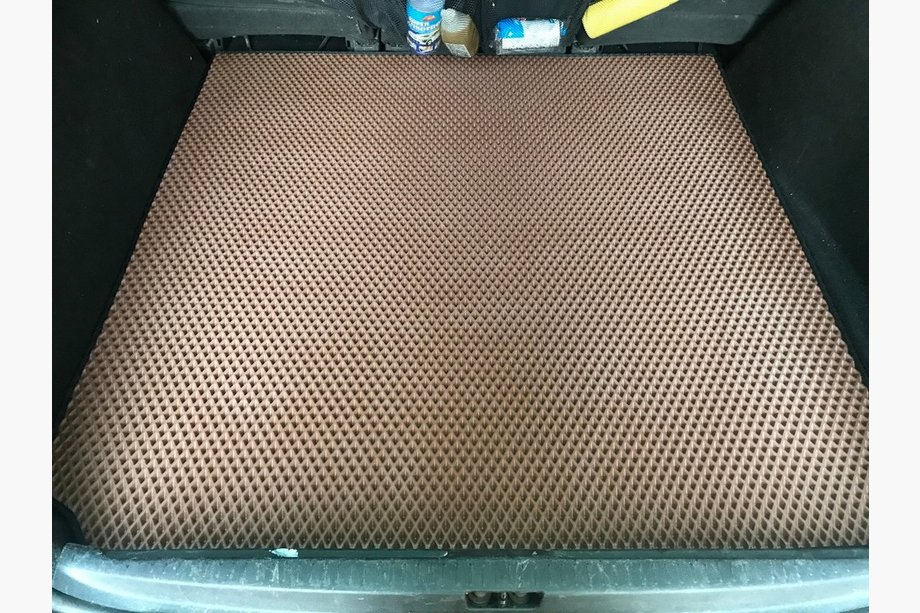 Renault Scenic/Grand 2009-2016 гг. Коврик багажника (EVA, кирпичный, 5 мест) Grand Image