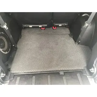 Коврик багажника (EVA, черный) 7-местный Citroen C-Crosser 2007-2013 гг. фото 1