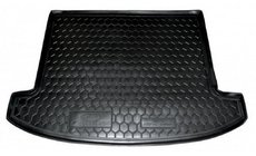 Kia Carens 2012- гг. Коврик багажника 5 мест (Autogumm, резина) фото 1