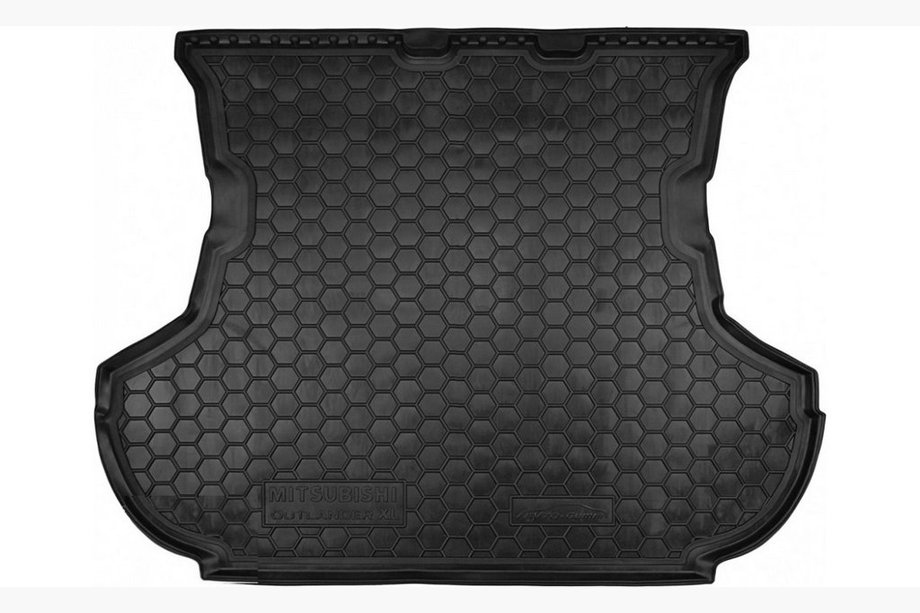 Mitsubishi Outlander 2006-2012 гг. Коврик багажника (Autogumm, пластик) Image