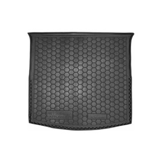 Коврик багажника с органайзером (Autogumm, резина) Mitsubishi Outlander 2012-2021 гг.