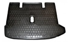 Renault Lodgy 2013-2022 гг. Коврик багажника цельная задняя сидушка (Autogumm, пластик) фото 1