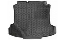 Volkswagen Polo 2010-2017 гг. Коврик багажника SD (Autogumm, пластик) фото 1