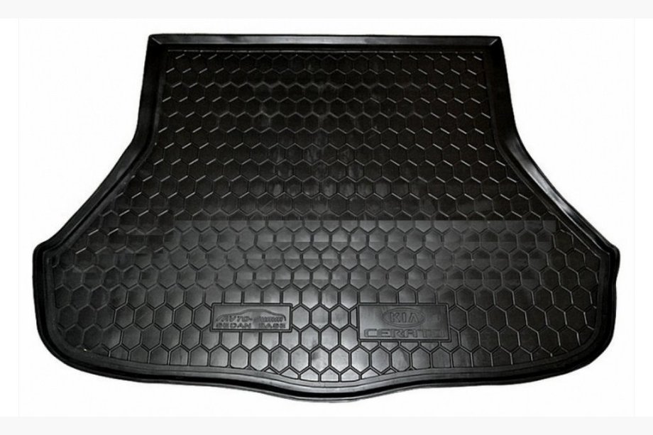 Kia Cerato 3 2013-2018 гг. Коврик багажника BASE SD (Autogumm, резина) Image