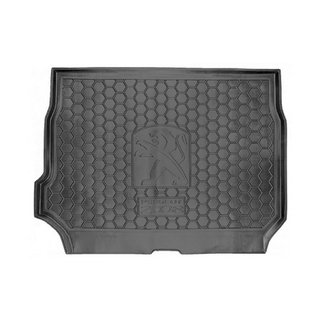 Коврик багажника (пластик) Peugeot 2008 2013-2019 гг.