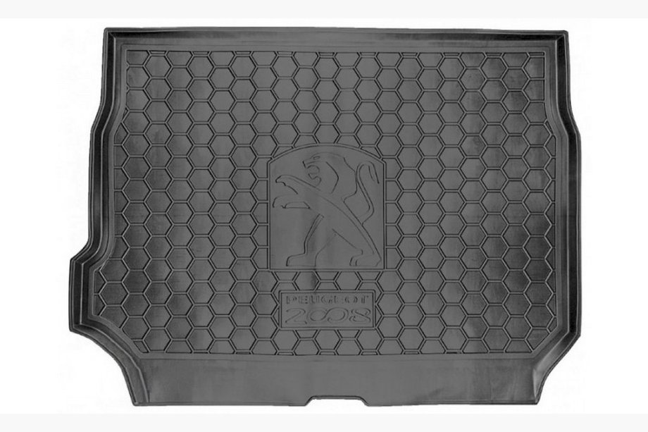 Peugeot 2008 2013-2019 гг. Коврик багажника (пластик) Image