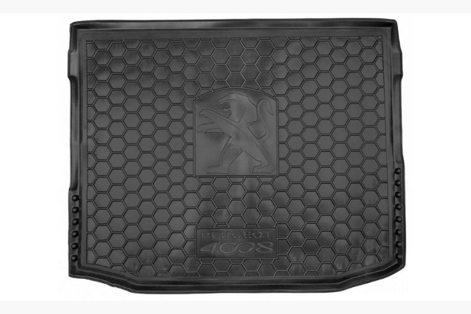 Peugeot 4008 2012-2017 гг. Коврик багажника (пластик) Image