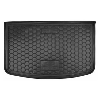 Коврик багажника HB 2015+ TOP с органайзером (Autogumm, резина) Kia Rio 2012-2017 гг.