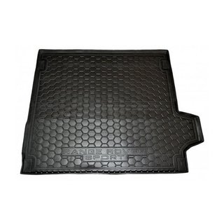 Коврик багажника (пластик) Range Rover Sport 2014-2022 гг.