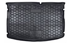 Kia Rio 2012-2017 гг. Коврик багажника HB 2015+ MID без органайзера (Autogumm, резина) фото 1