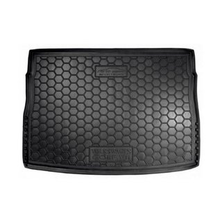 Коврик багажника Sportsvan (Autogumm, пластик) Volkswagen Golf 7/E-Golf 2012-2020 гг.