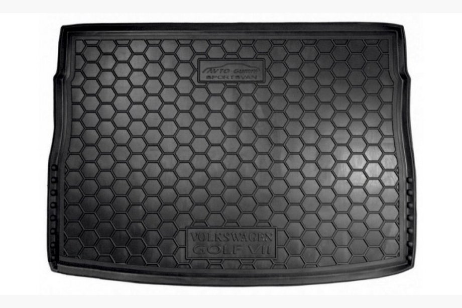 Volkswagen Golf 7/E-Golf 2012-2020 гг. Коврик багажника Sportsvan (Autogumm, пластик) Image