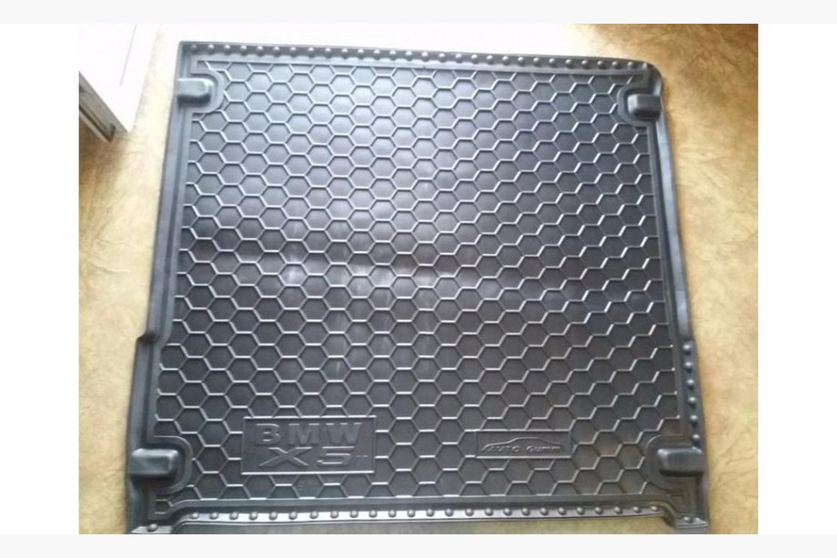 BMW X5 F15 2013-2018 гг. Коврик багажника резиновый Image