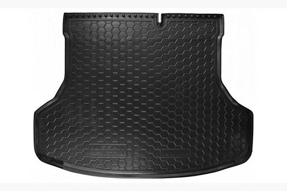 Nissan Sentra 2012-2019 гг. Коврик багажника SD (Autogumm, резина) Image