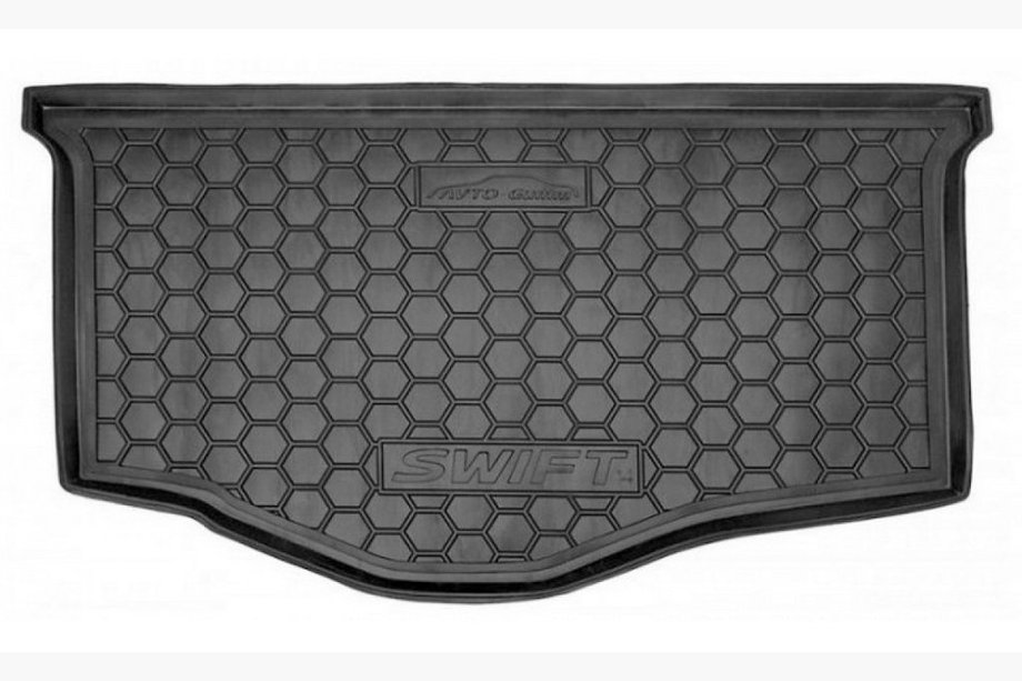 Suzuki Swift 2005-2010 гг. Коврик багажника 2012+ (Autogumm, пластик) Image