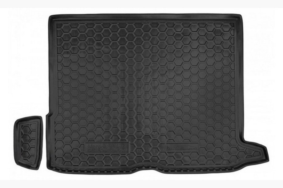 Mercedes GLC X253 2015-2022 гг. Коврик багажника резиновый Image