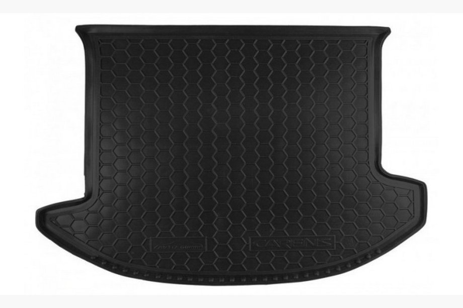 Kia Carens 1999-2012 гг. Коврик багажника 5 мест 2006+ (Autogumm, резина) Image