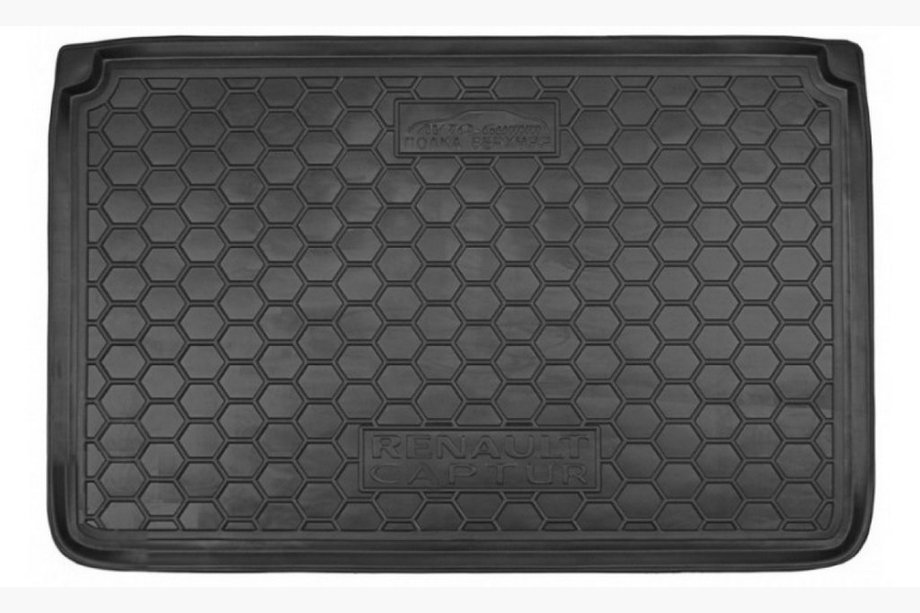 Renault Captur 2013-2019 гг. Коврик багажника верхняя полка (Autogumm, пластик) Image