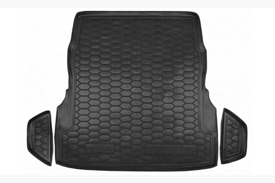 Mercedes S-сlass W222 2013-2022 гг. Коврик багажника с регулировкой сидений (Autogumm, пластик) Image