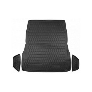 Коврик багажника без регулировки сидений (Autogumm, резина) Mercedes S-сlass W222 2013-2022 гг.