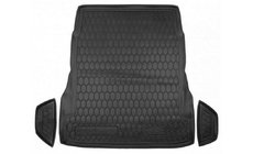 Mercedes S-сlass W222 2013-2022 гг. Коврик багажника без регулировки сидений (Autogumm, резина) фото 1