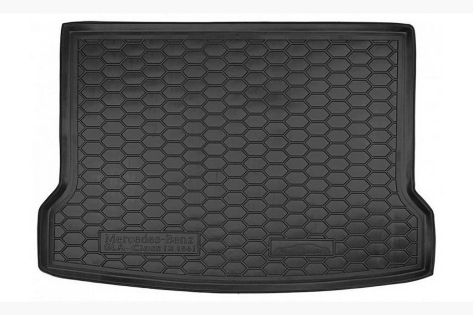 Mercedes GLA X156 2014-2019 гг. Коврик багажника резиновый Image