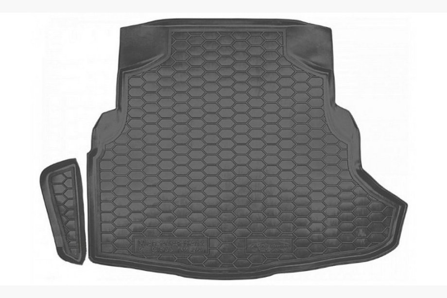 Mercedes C-сlass W205 2014-2021 гг. Коврик багажника Coupe (Autogumm, резина) Image