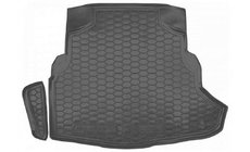 Mercedes C-сlass W205 2014-2021 гг. Коврик багажника Coupe (Autogumm, резина) фото 1