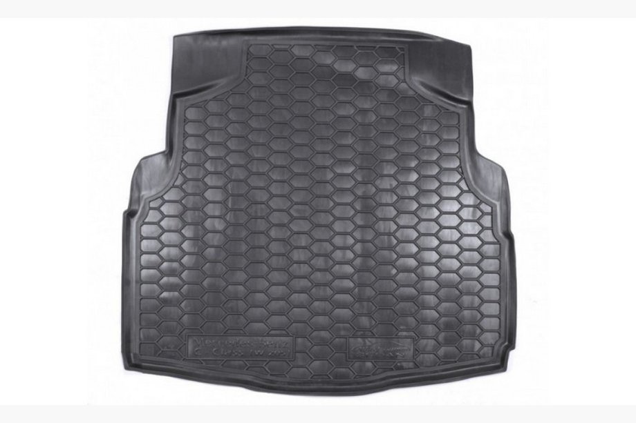 Mercedes C-сlass W205 2014-2021 гг. Коврик багажника без борта SD (Autogumm, резина) Image