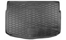 Kia Rio 2017- гг. Нижний коврик багажника HB (резина) фото 1