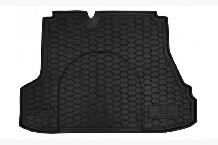 Kia Cerato 1 2004-2009 гг. Коврик багажника резиновый Image