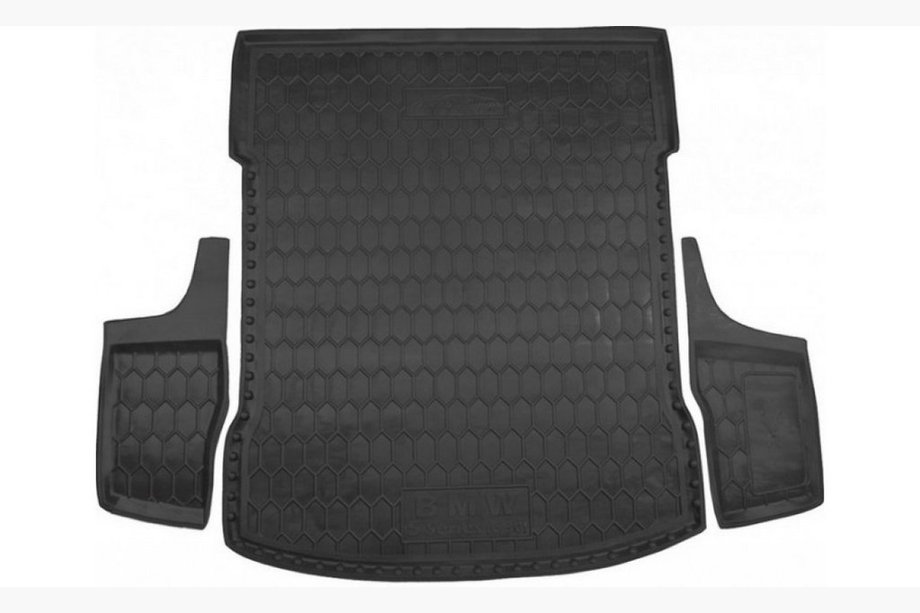 BMW 5 серия G30/G31 2017-2023 гг. Коврик багажника SD с запаской (Autogumm, резина) Image