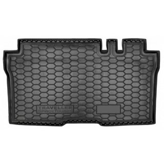 Коврик багажника Business L2/Active L2 пассажир (Autogumm, пластик) Peugeot Traveller 2017- гг.