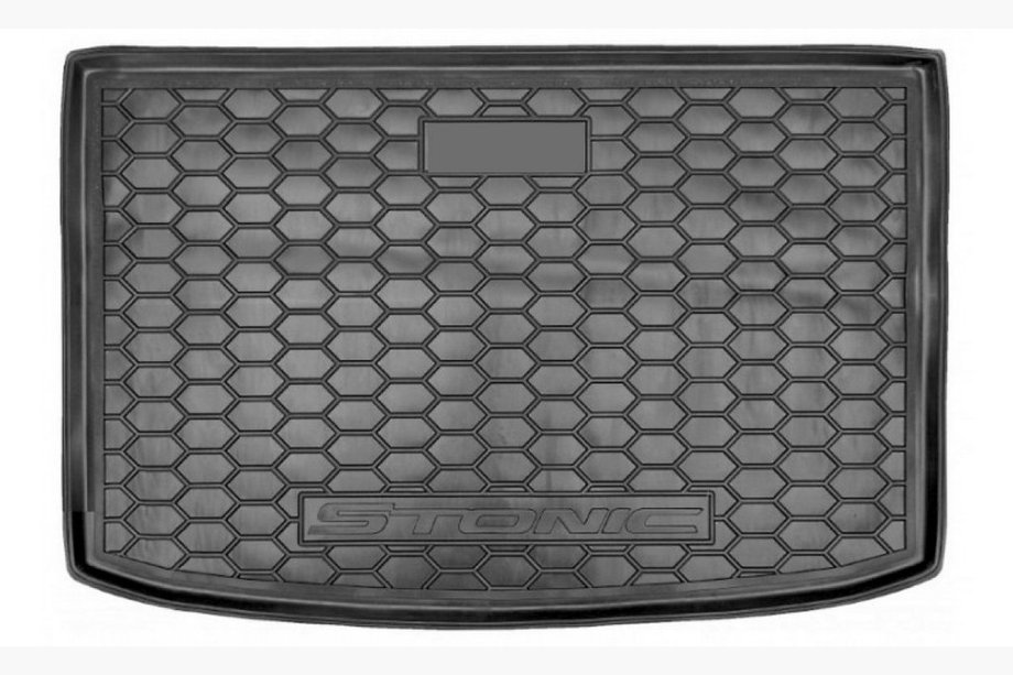 Kia Stonic 2017- гг. Коврик багажника верхний (пластик) Image