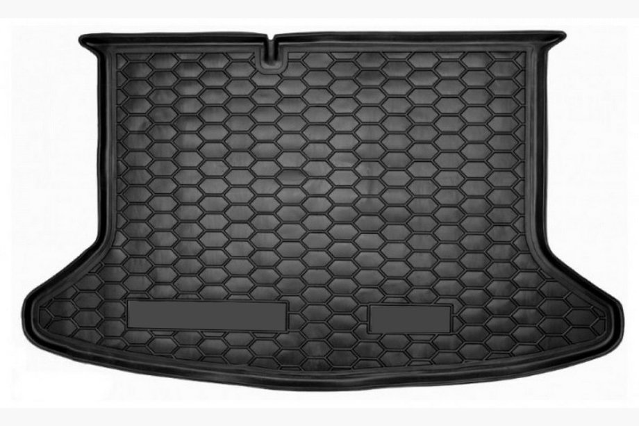 Kia Niro 2016–2021 гг. Коврик багажника без органайзера 2018+ (Autogumm, резина) Image