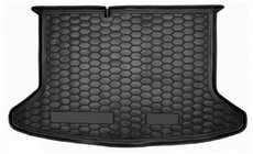 Kia Niro 2016–2021 гг. Коврик багажника без органайзера 2018+ (Autogumm, резина) фото 1
