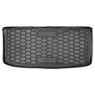 Коврик багажника верхний (Autogumm, резина) Kia Picanto 2016- гг.