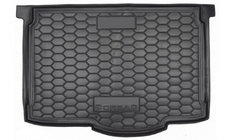 Opel Corsa D 2007-2014 гг. Коврик багажника 5D нижняя полка (Autogumm, пластик) фото 1