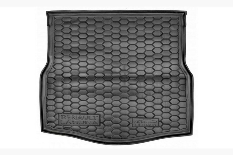 Renault Laguna 2001-2007 гг. Коврик багажника SW (Autogumm, пластик) Image