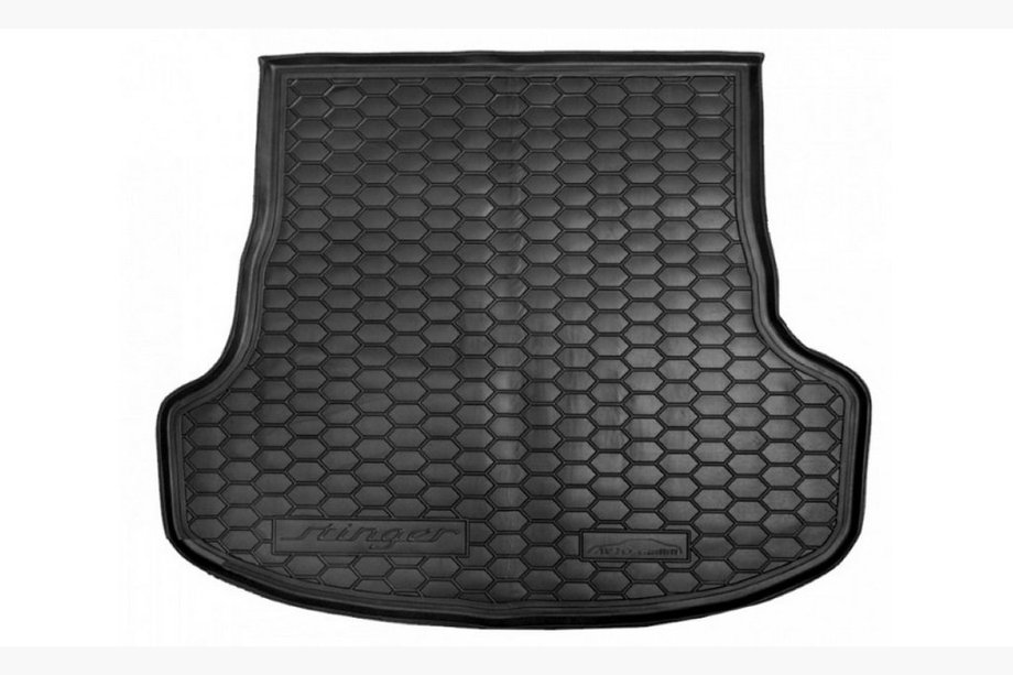 Kia Stinger 2017-2023 гг. Коврик багажника резиновый Image