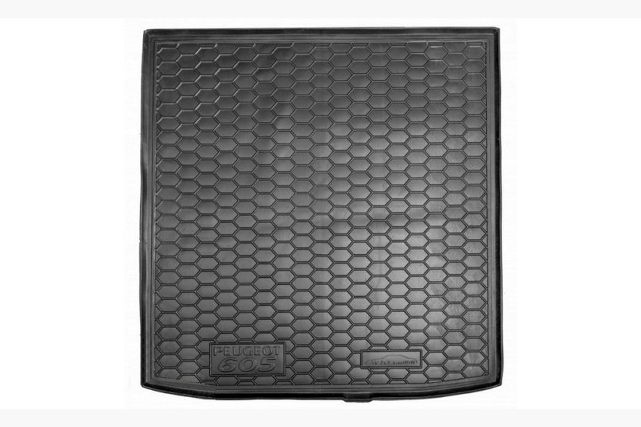Peugeot 605 1989-1999 гг. Коврик багажника SD (Autogumm, резина) Image