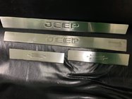 Jeep Grand Cherokee WK2 2010-2021 гг. Накладки на пороги Carmos (4 шт, нержавейка) фото 1