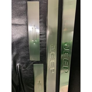 Накладки на пороги Carmos (4 шт, нержавейка) Jeep Grand Cherokee WK2 2010-2021 гг. фото 2