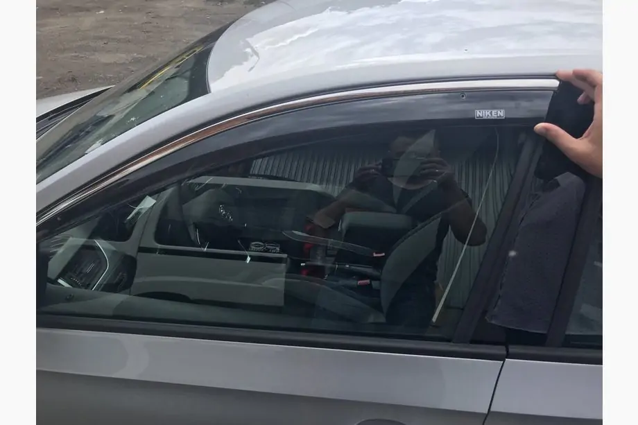 Skoda Rapid 2012-2019 гг. Ветровики с хромированным молдингом SD (4 шт, Niken) Image