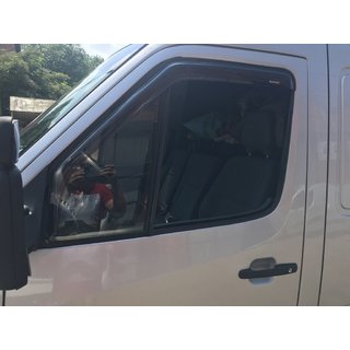 Ветровики (2 шт, Sunflex) Mercedes Sprinter W901/902/903/904/905 1995-2006 гг. фото 1